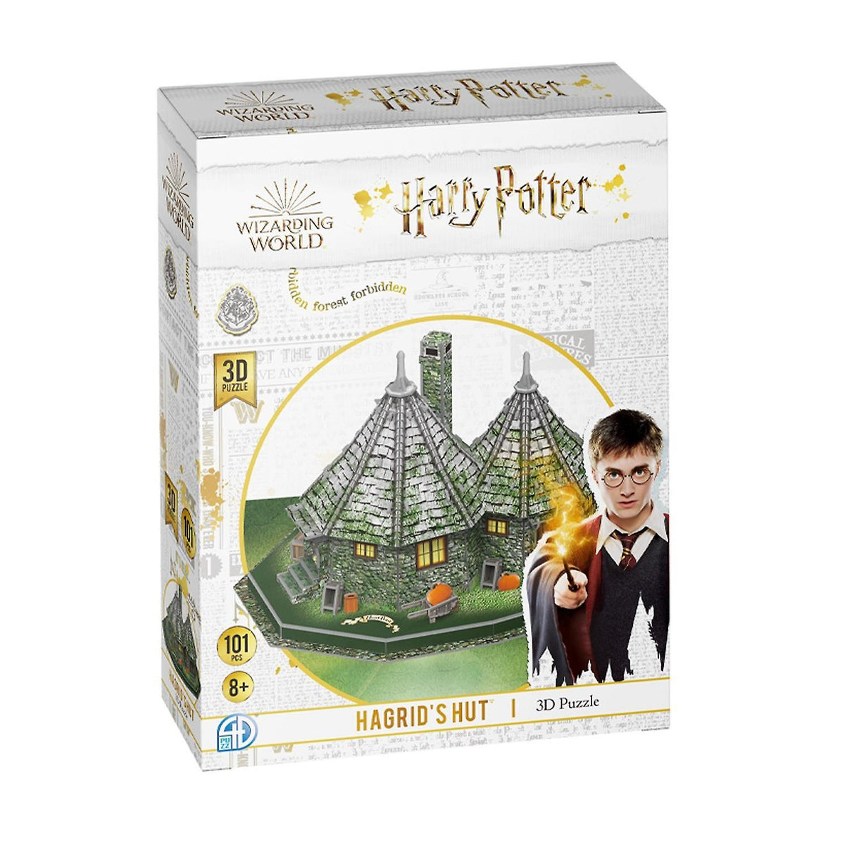 Harry Potter Hagrids Hut 101 Piece 3D Jigsaw