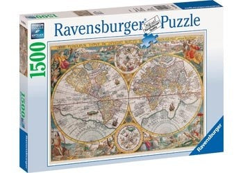 Ravensburger World Map 1594 - 1500 Piece Jigsaw