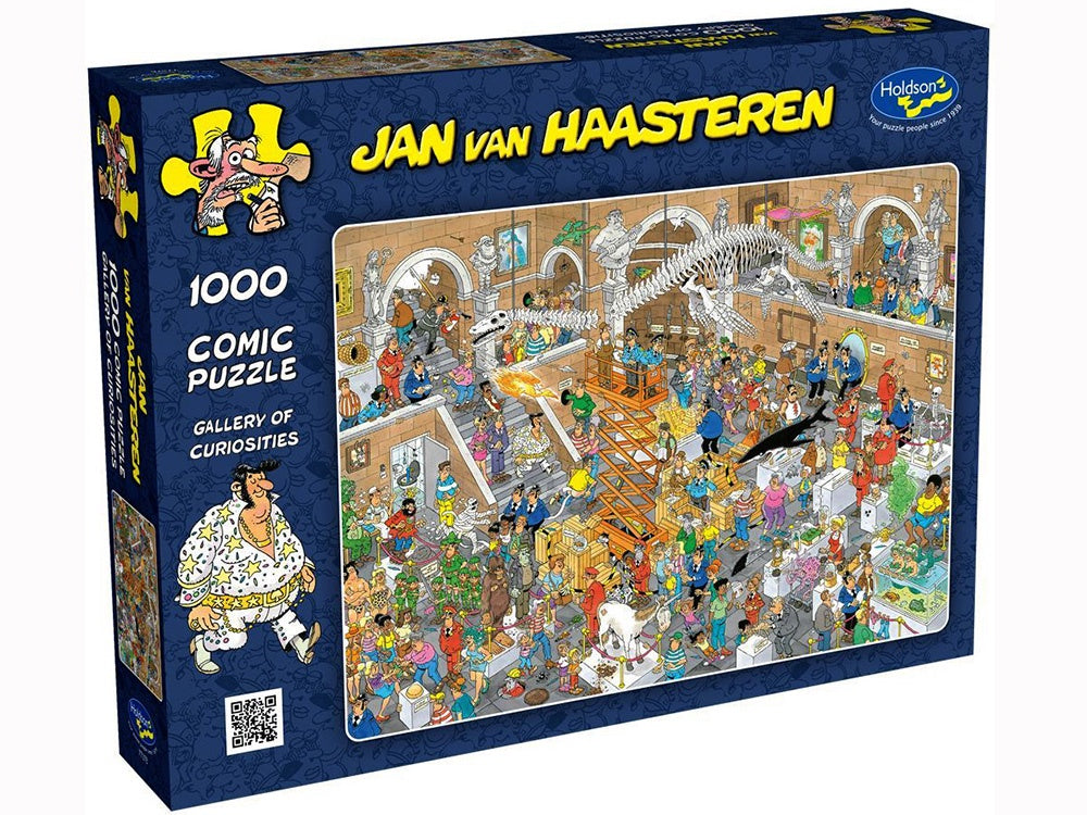 Jan Van Haasteren - Curiosity Gallery 1000 Piece Jigsaw - Holdson