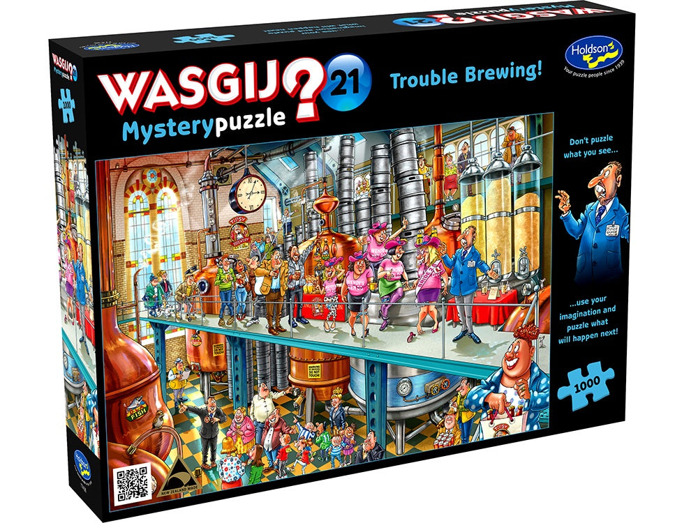 Wasgij? Mystery 21 - Trouble Brewing 1000 Piece Jigsaw