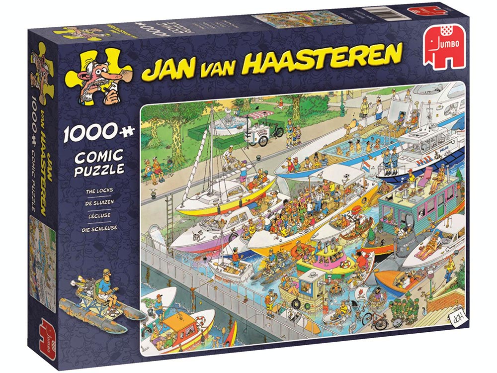 Jan Van Haasteren The Locks 1000 Piece Jigsaw