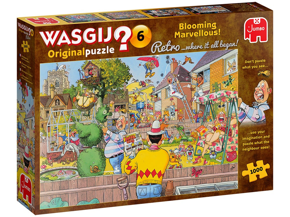 Wasgij? Retro Original 6 Blooming Marvellous - 1000 Piece Jigsaw