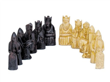 Dal Rossi - Isle of Lewis Polyresin Chess Pieces