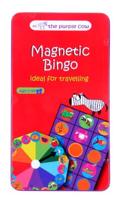 Animal Bingo Magnetic Travel Tin