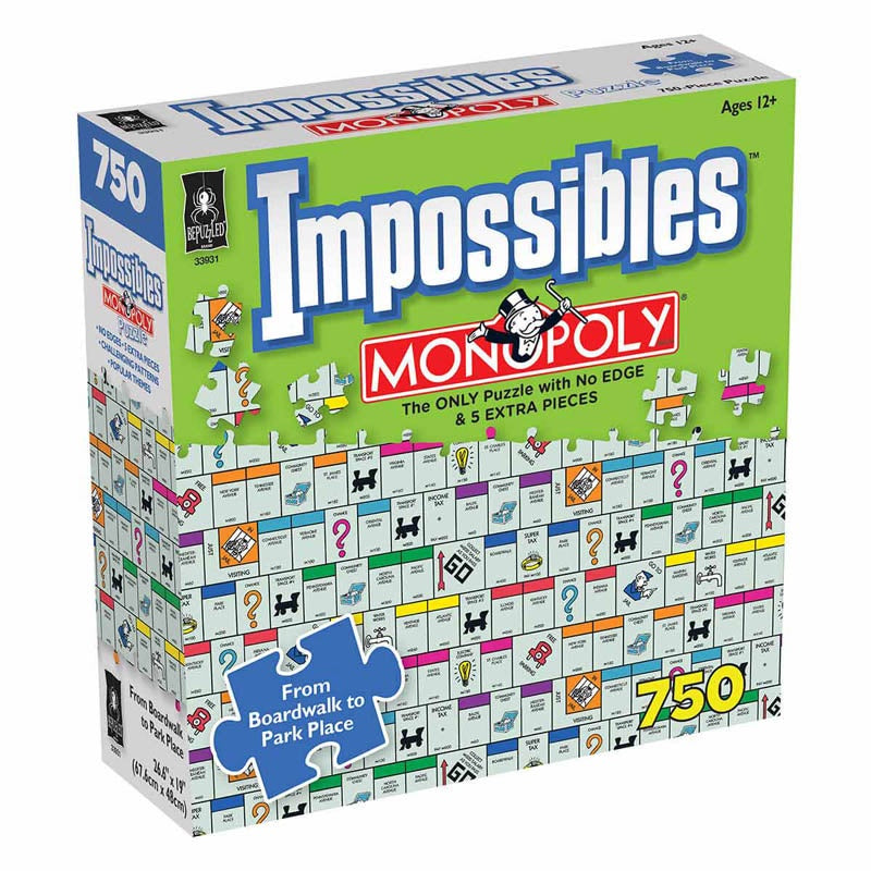 Impossibles Monopoly 750 Piece Jigsaw