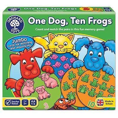One Dog, Ten Frogs: Orchard Toys - Good Games
