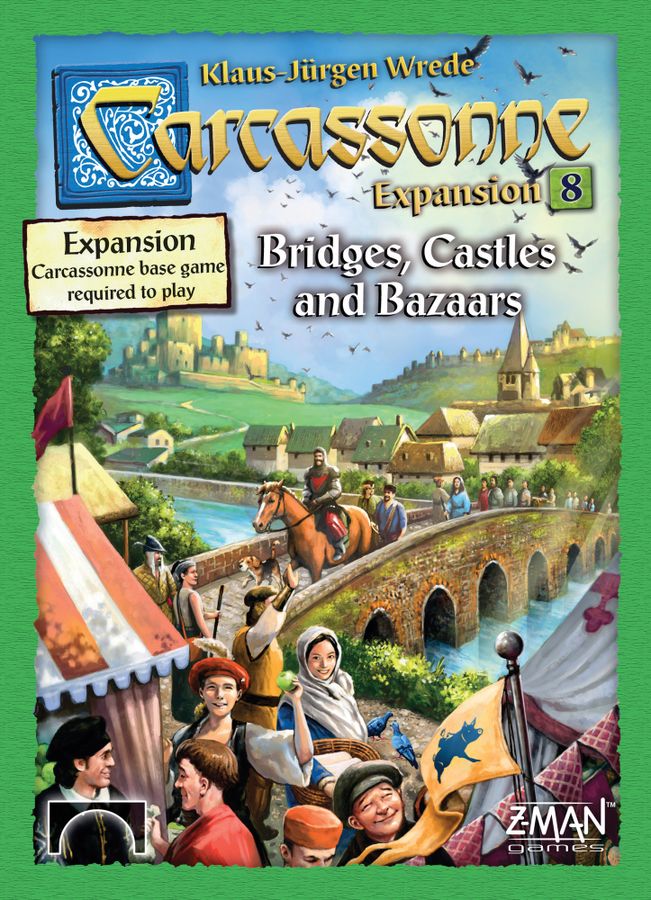 Carcassonne: Expansion 8 Bridges Castles and Bazaars