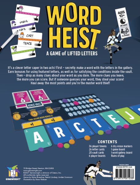 Word Heist - Lifted Letters Game