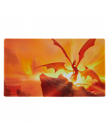 Dragon Shield - Playmat Case And Coin Yellow Elicaphaz