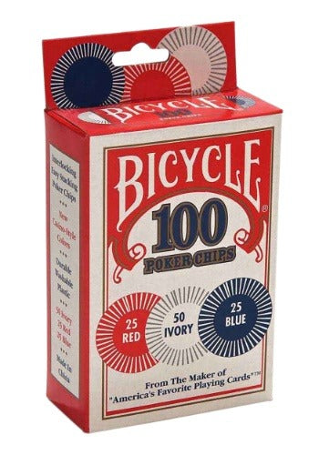 Bicycle 100 Poker Chips