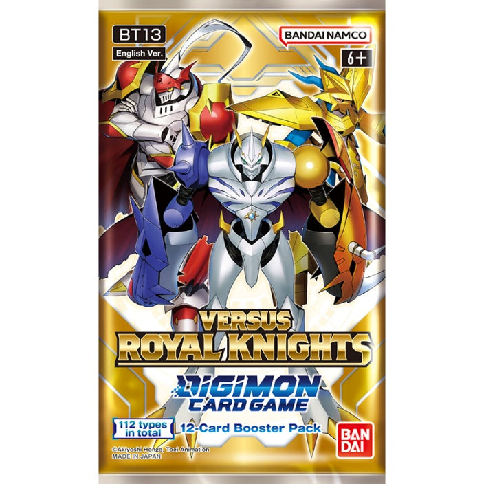 Digimon Card Game Versus Royal Knights BT13 Booster Pack