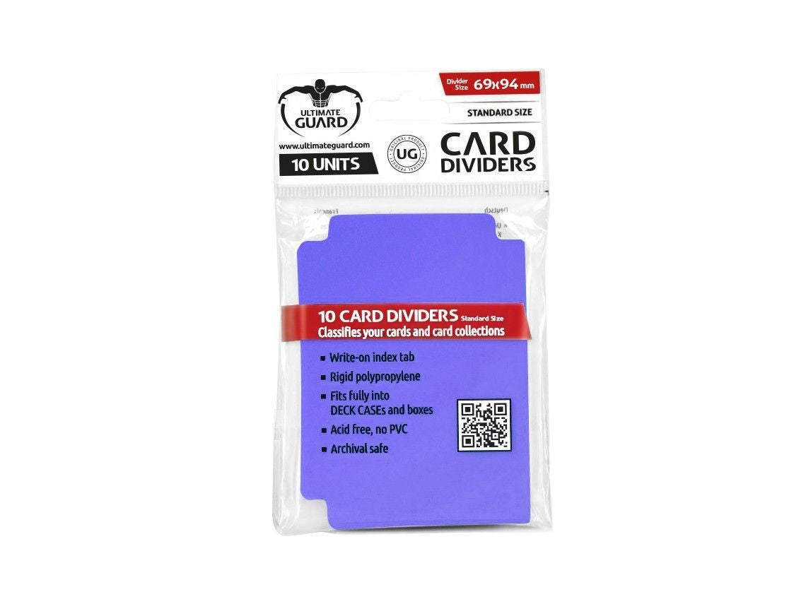 Ultimate Guard Card Dividers Standard Size Purple (10)