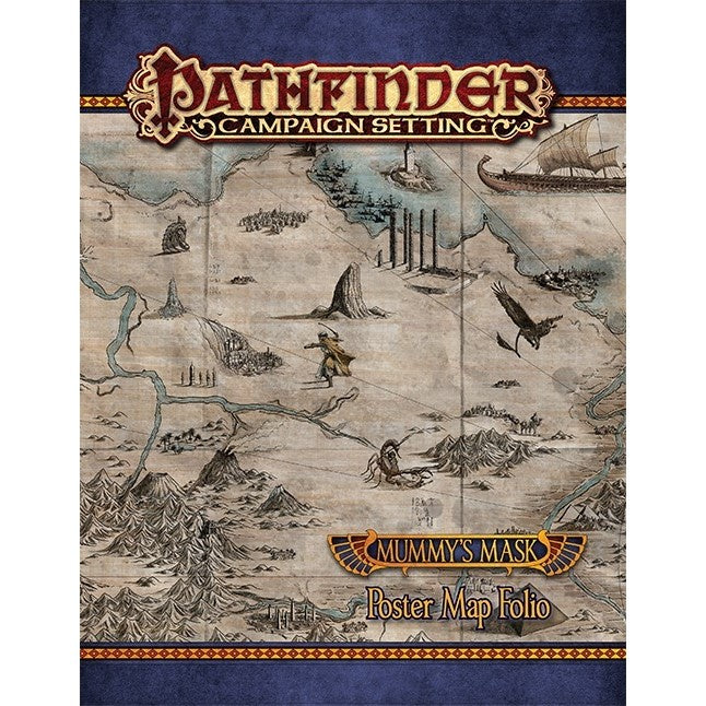 Pathfinder First Edition Mummys Mask Map Folio (Preorder)