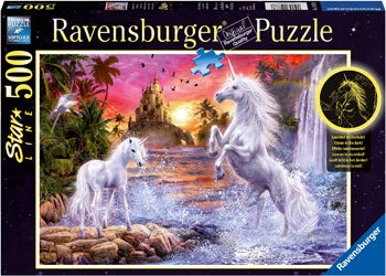 Ravensburger Unicorns at the River - 500 Piece Jigsaw