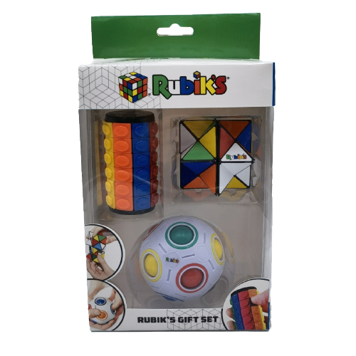 Rubiks Gift Set (includes Rainbow Ball Magic Star Tower Twister)