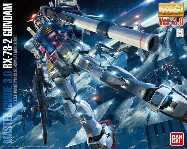 Bandai MG 1/100 RX-78-2 Gundam Ver 3.0 (New)