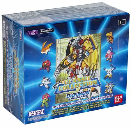 Digimon Card Game EX-01 Classic Collection Booster Box - 24 Packs, English Edition - Trading Card Game For Kids, Teens & Adults Digimon Card Game Ex-01 Classic Collection Box Pokemon Digimon Card Game EX-01 Classic Collection Booster Box - 24 Packs, English Edition - Trading Card Game For Kids, Teens & Adults Digimon Card Game Ex-01 Classic Collection Box Pokemon