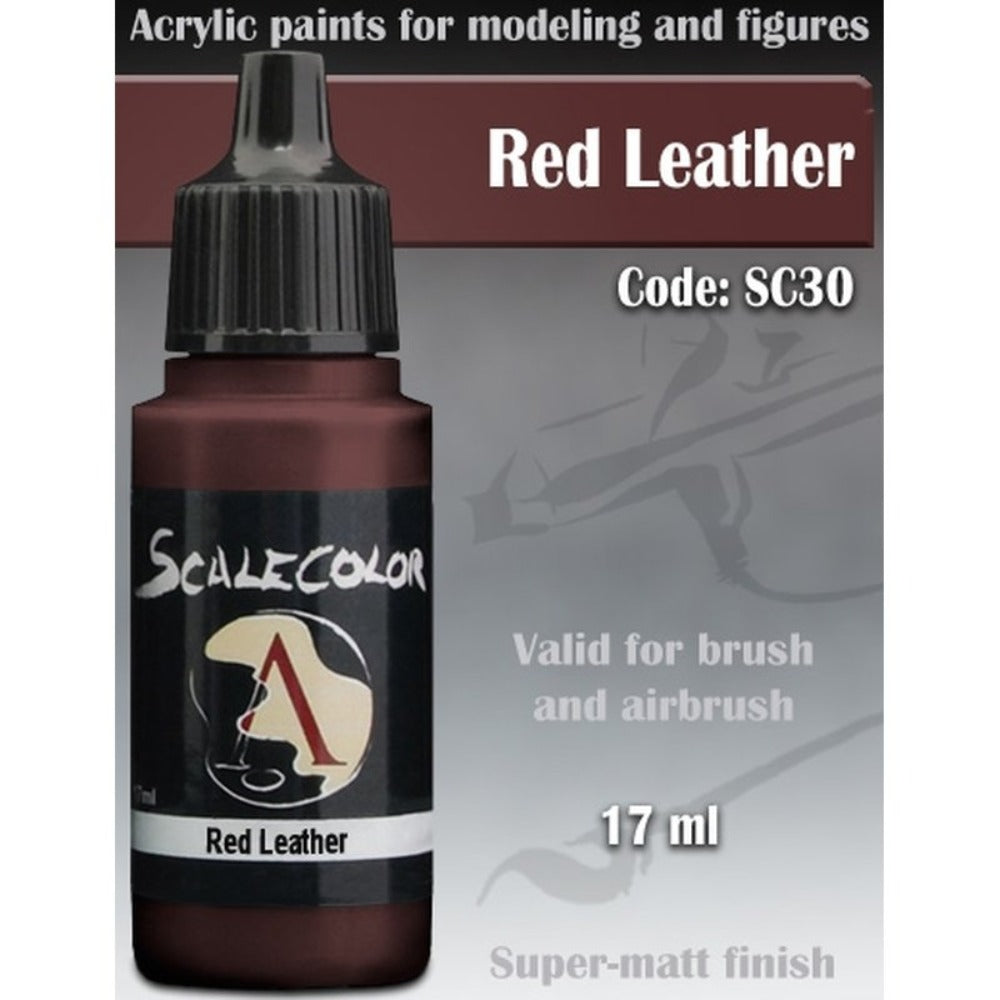 Scale 75 - Scalecolor Red Leather (17 ml) SC-30 Acrylic Paint