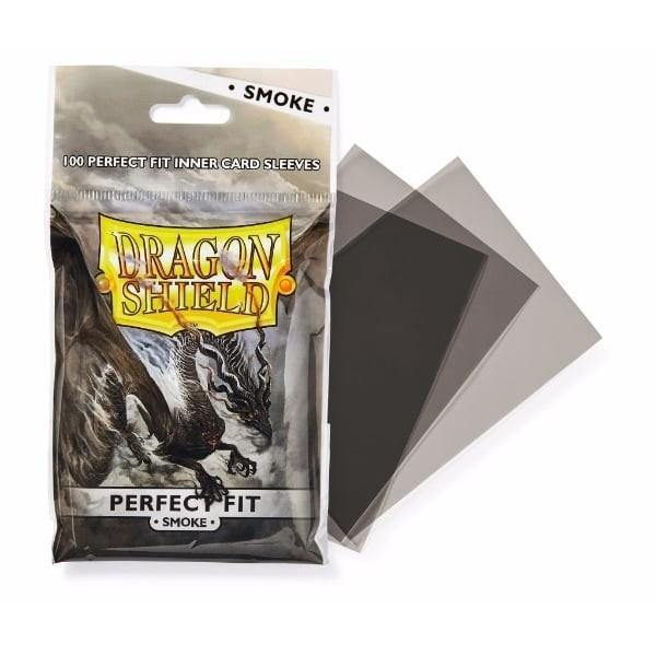  Dragon Shield 100 Standard Size Perfect Fit Smoke Sleeves (2  Packs) : Toys & Games