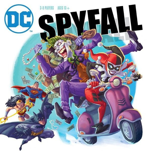 Spyfall Dc Comics Board Game