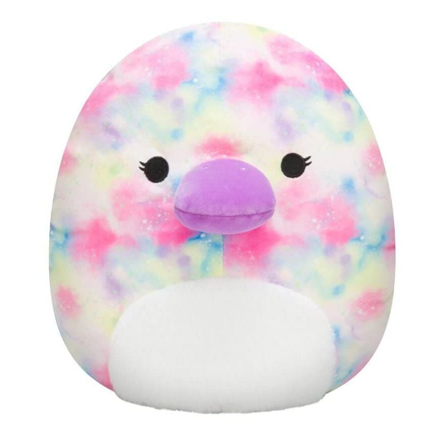 Squishmallows 16 inch Rainbow Watercolor Platypus Solid