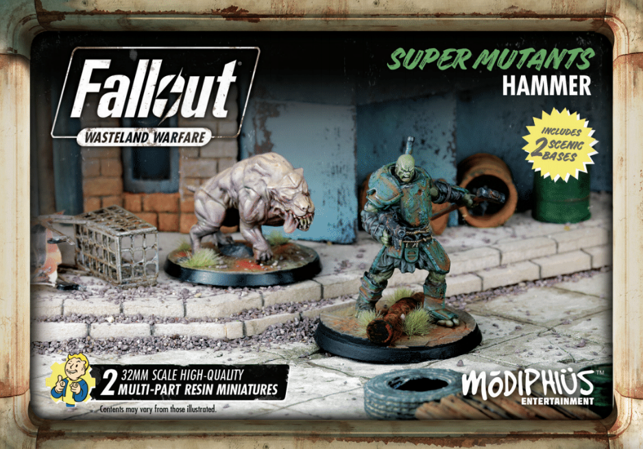 Fallout Wasteland Warfare Super Mutants Hammer