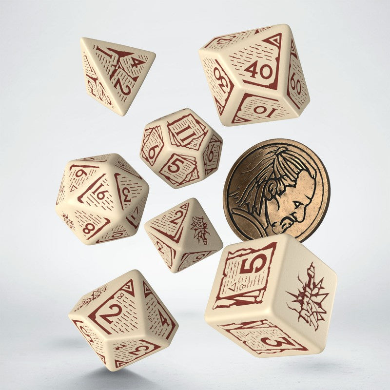Q Workshop The Witcher Dice Set Vesemir: The Old Wolf