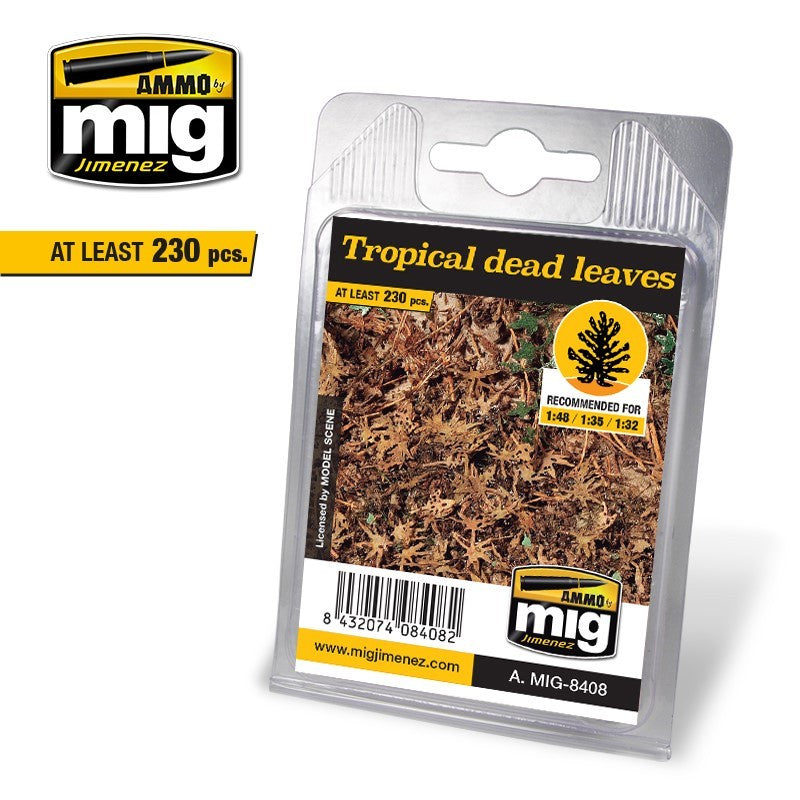 Ammo by MIG Dioramas - Leaves - Tropical Dead Leaves