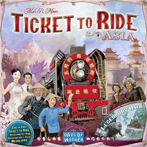 Ticket to Ride Map Collection: Volume 1 Team Asia &amp; Legendary Asia
