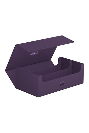 Ultimate Guard Arkhive Flip Case 800plus Standard Size XenoSkin Monocolour Purple Deck Box