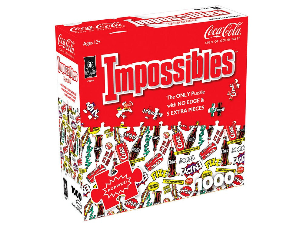 Coca Cola Impossibles: Pop Fizz 1000 Piece Jigsaw