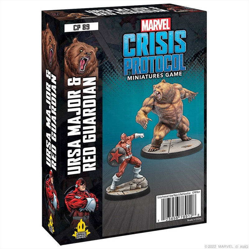Marvel Crisis Protocol Miniatures Game Ursa Major &amp; Red Guardian