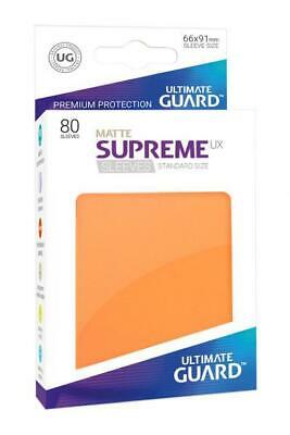 Ultimate Guard - Supreme UX Standard Sleeves Matte Orange (80)