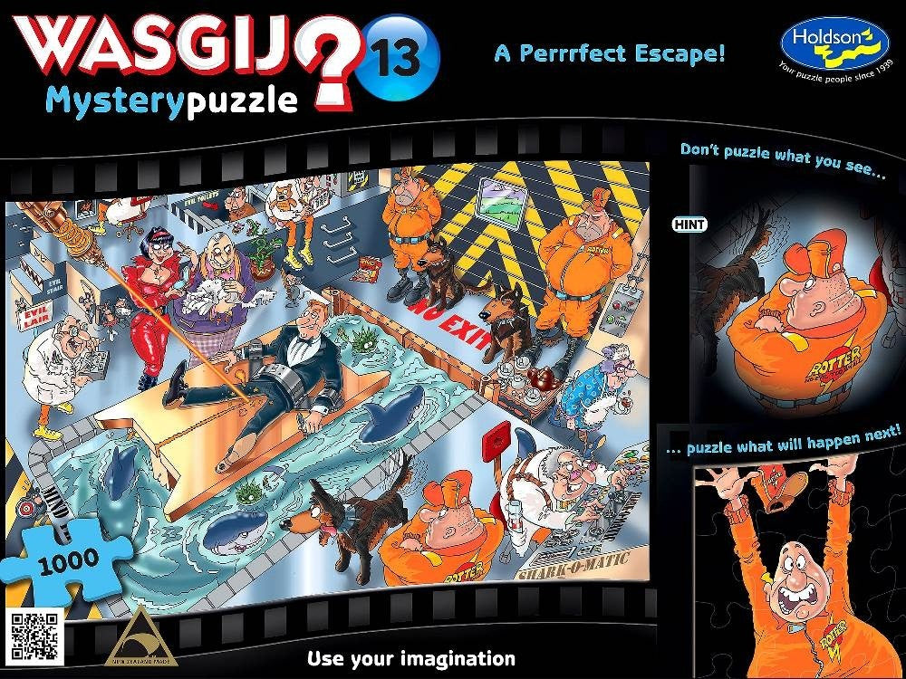 Wasgij? Mystery: 13 Escape! 1000 Piece Jigsaw Holdson