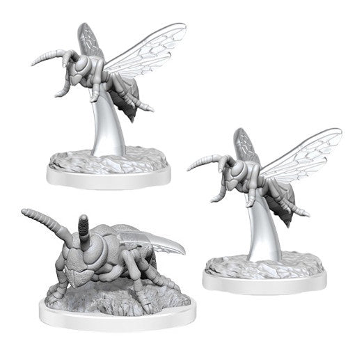 Dungeons &amp; Dragons - Wizkids Deep Cuts Unpainted Miniatures Murder Hornets