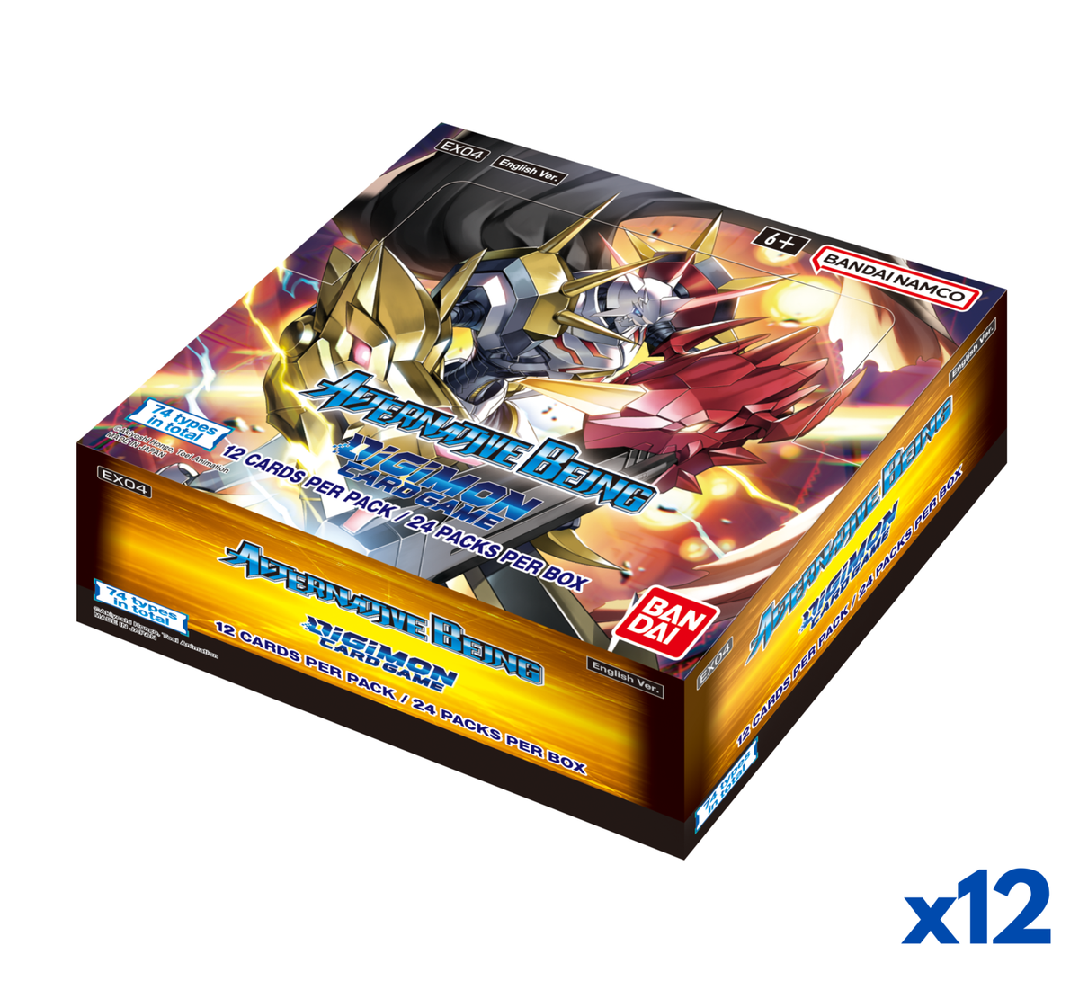 Digimon Card Game Alternative Being [EX-04] Booster Case