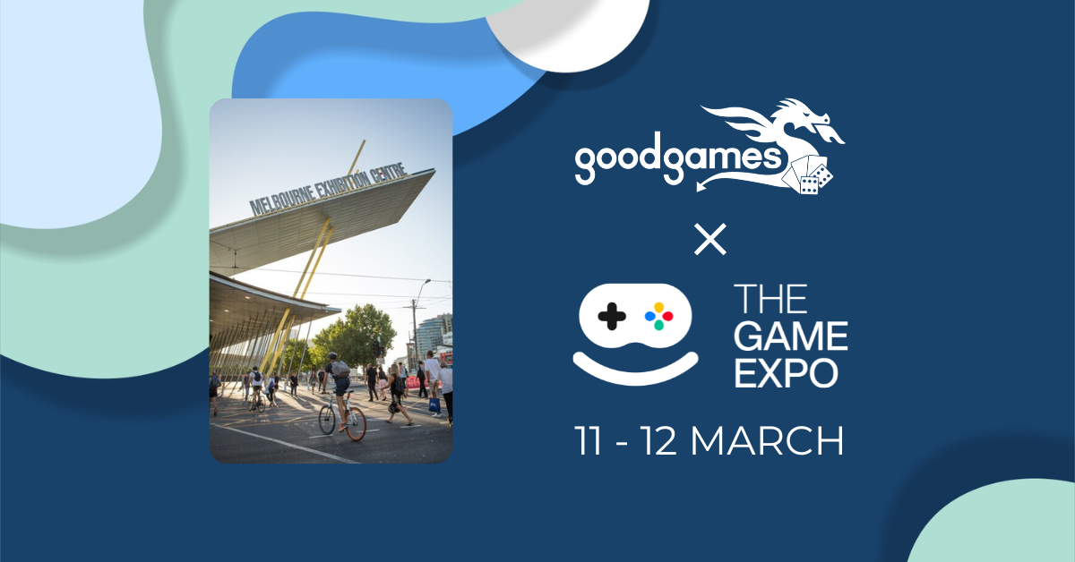 Good Games will be at The Game Expo 2023!