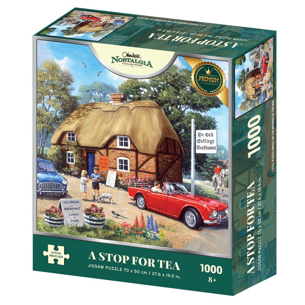 Nostalgia A Stop For Tea 1000 Piece Jigsaw