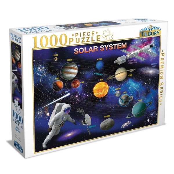 Tilbury Solar System Puzzle 1000 Piece Jigsaw