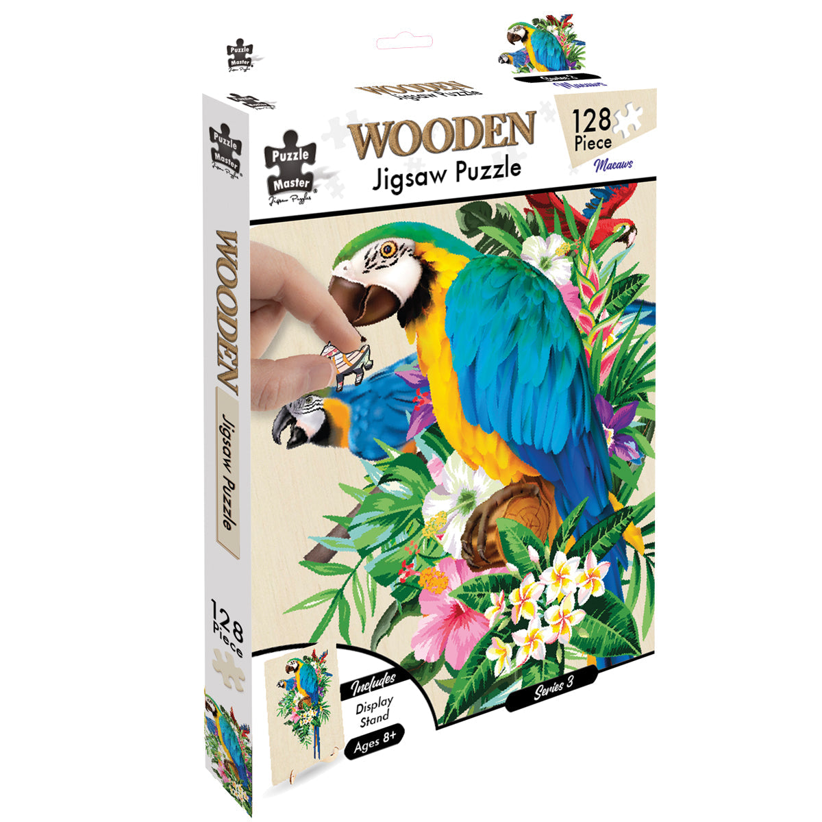 Macaw Wooden 127 Piece Jigsaw