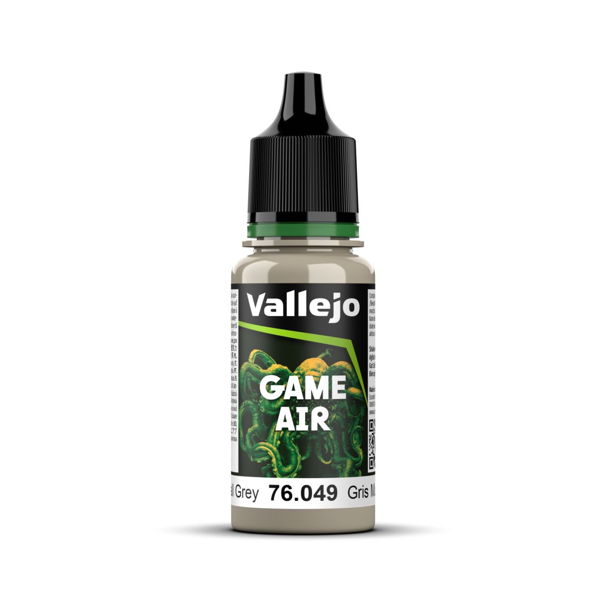 Vallejo Game Air - Stonewall Grey 18ml