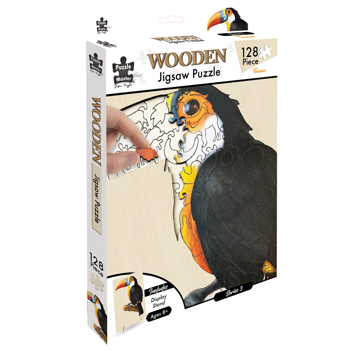 Toucan Wooden 127 Piece Jigsaw