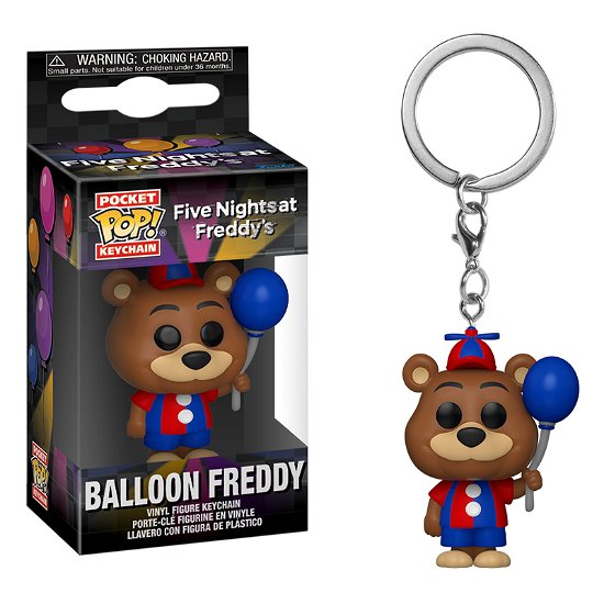 Five Nights At Freddys - Balloon Freddy Pop! Keychain - Preorder