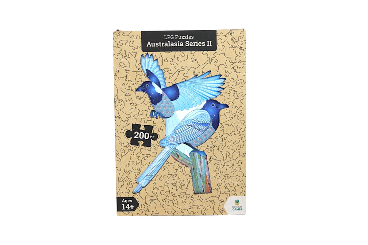 LPG Puzzles Wooden Australiana Puzzle - Magpie - Preorder