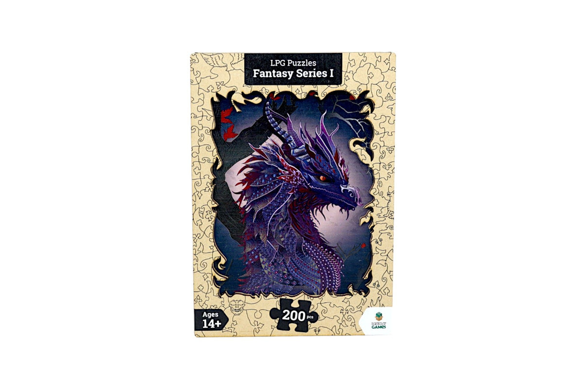 LPG Puzzles Wooden Fantasy Puzzle - Dragon - Preorder