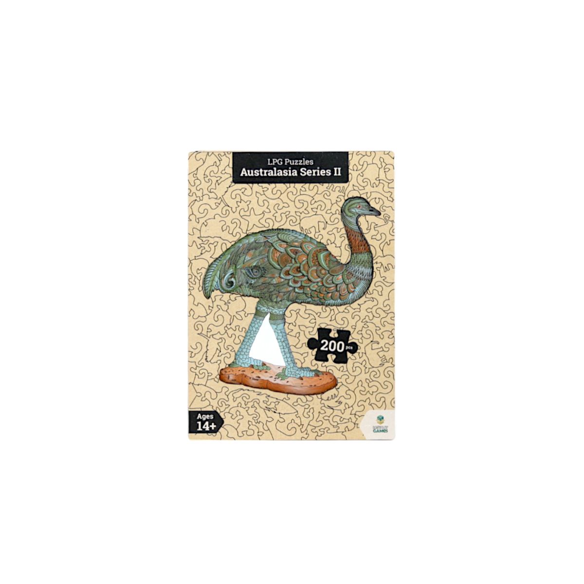 LPG Puzzles Wooden Australiana Puzzle - Emu - Preorder