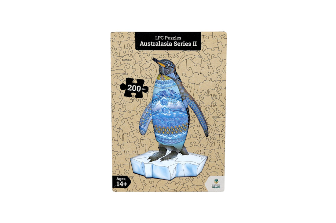 LPG Puzzles Wooden Australiana Puzzle - Penguin - Preorder