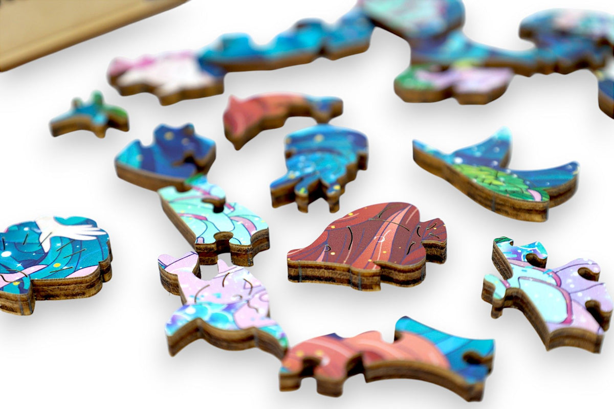 LPG Puzzles Wooden Fantasy Puzzle - Mermaid - Preorder