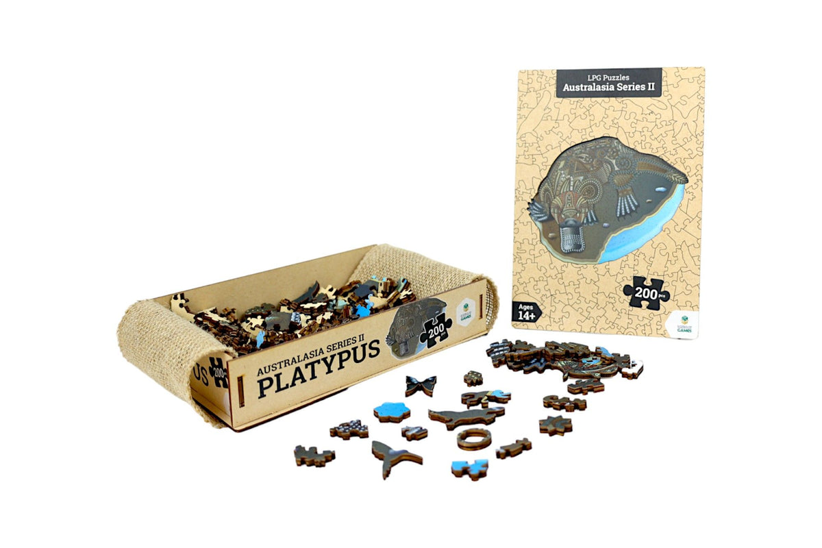 LPG Puzzles Wooden Australiana Puzzle - Platypus - Preorder