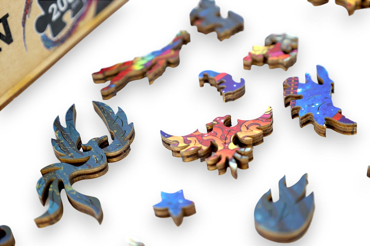 LPG Puzzles Wooden Fantasy Puzzle - Dragon Flight - Preorder